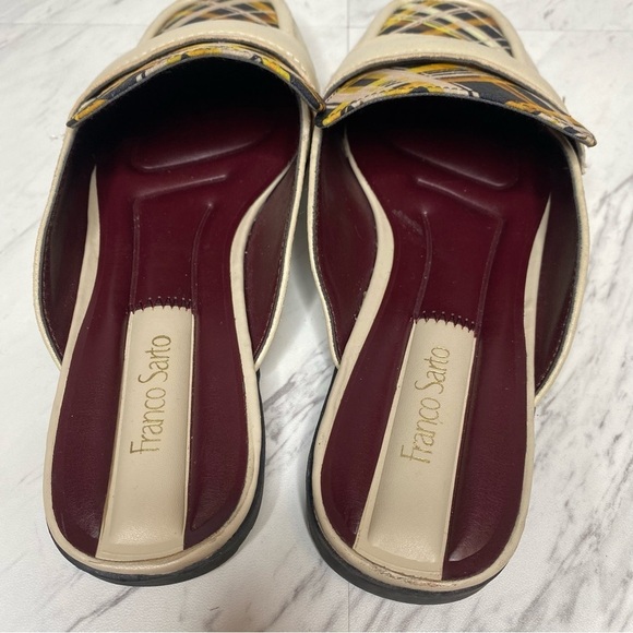 Franco Sarto Duval Square Toe Leather Mule 7M - Picture 12 of 14
